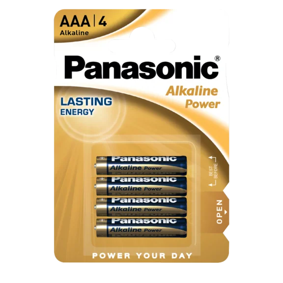 Set van 4 AAA batterijen