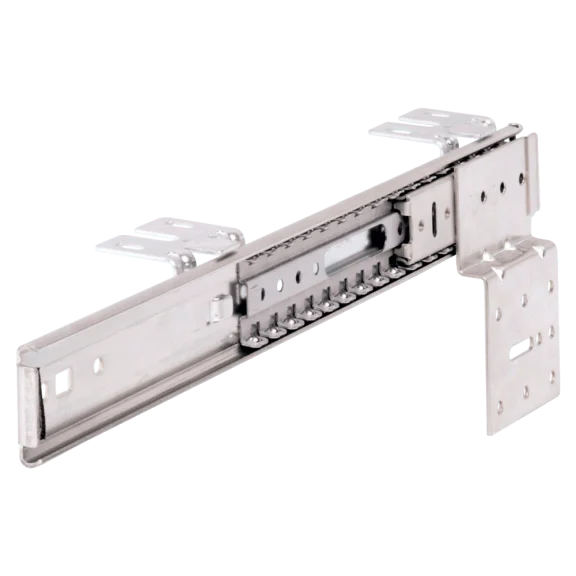 Coulisses pour porte coulissante escamotable