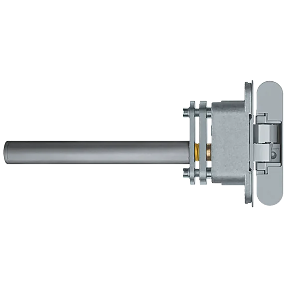 Charnière avec amortisseur et ferme-porte 45 kg
