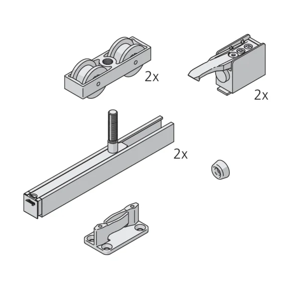 Garnitur JUNIOR 80/B (mod.) für 1 Tür