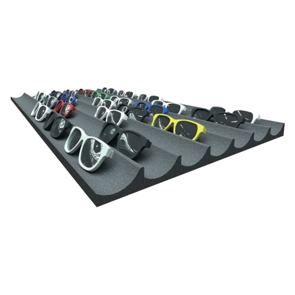 Plateau mousse recoupable