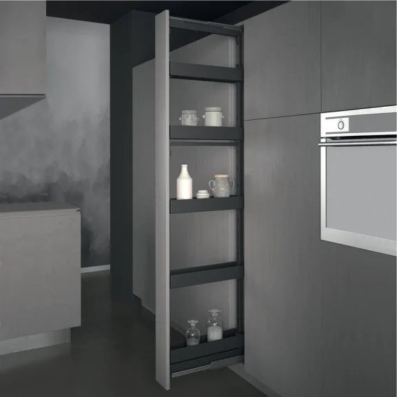 Ensemble coulissant étroit PRO pour colonne