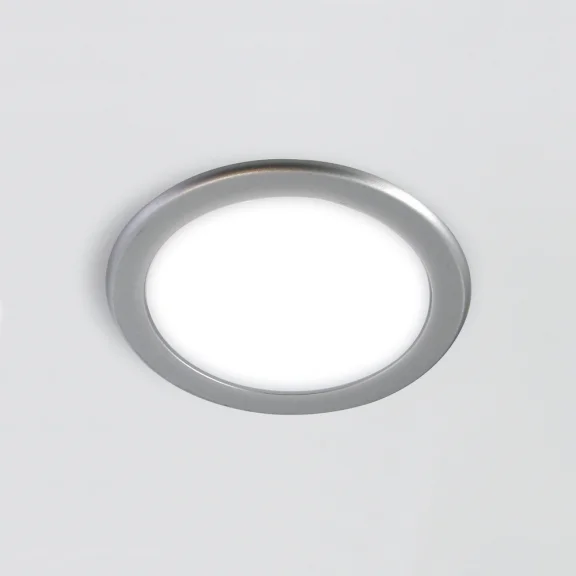 Spot rond 3 W à encastrer blanc ajustable