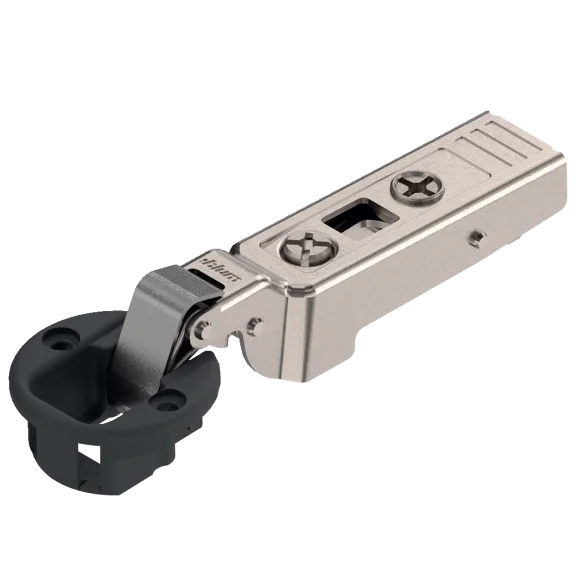 Scharnier CLIP top voor halfopliggende glasdeur