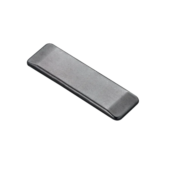 Afdekkap rechte arm Titanium