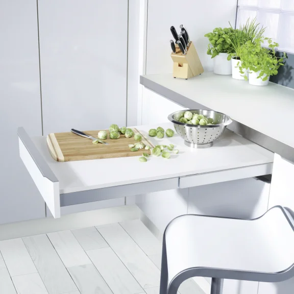 Uittrekbaar werkblad TopFlex