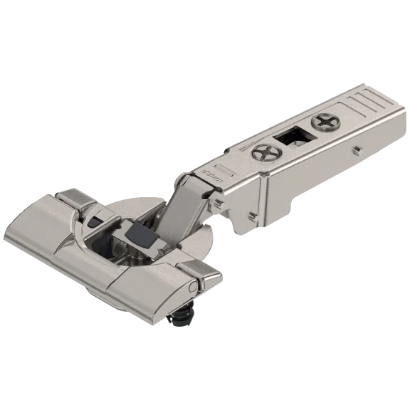 Charnière CLIP top BLUMOTION 95° pour porte épaisse en applique.