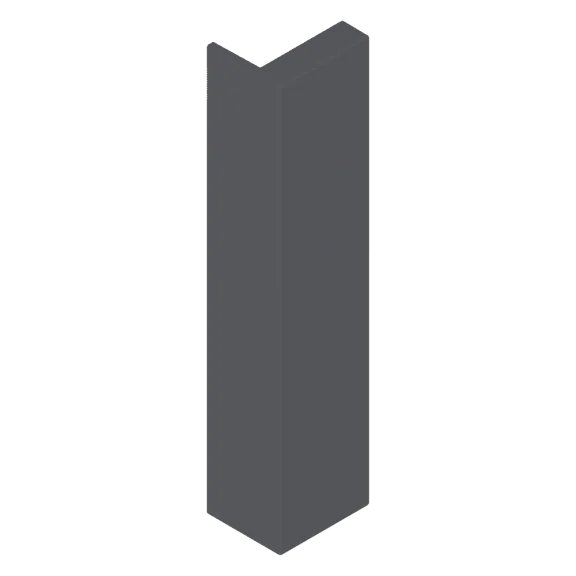 Abdeckkappe Rückwand