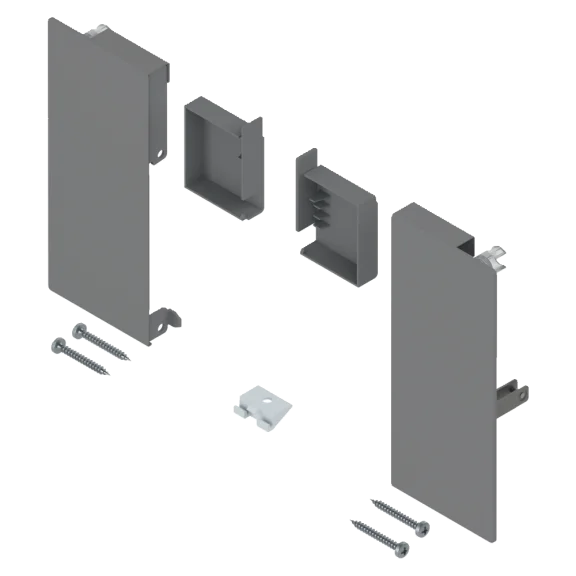 Set frontbevestigingen MERIVOBOX binnenvoorraadlade K