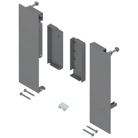 Frontbevestiging MERIVOBOX lade E binnenvoorraadlade met reling