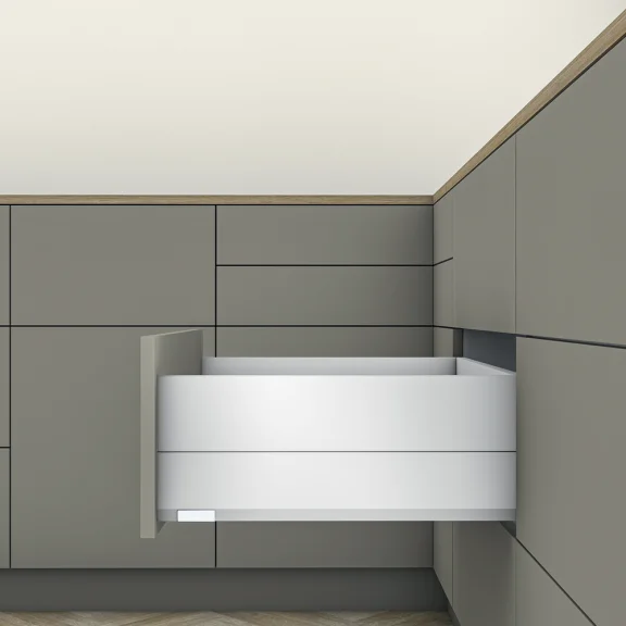 MERIVOBOX tiroir E BOXCAP blanc soie mat