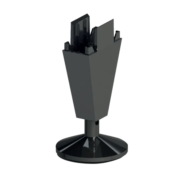 Aluminiumfuß STILIPHOS, verstellbar