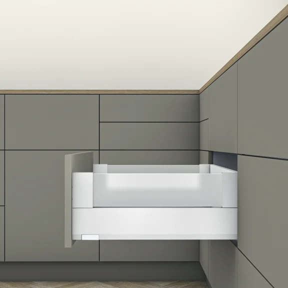 MERIVOBOX tiroir E BOXCOVER blanc soie mat
