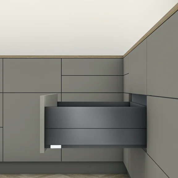 MERIVOBOX lade E BOXCAP oriongrijs mat