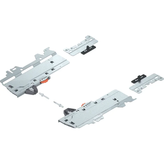 Set TIP-ON BLUMOTION eenheid en meenemers voor MVX