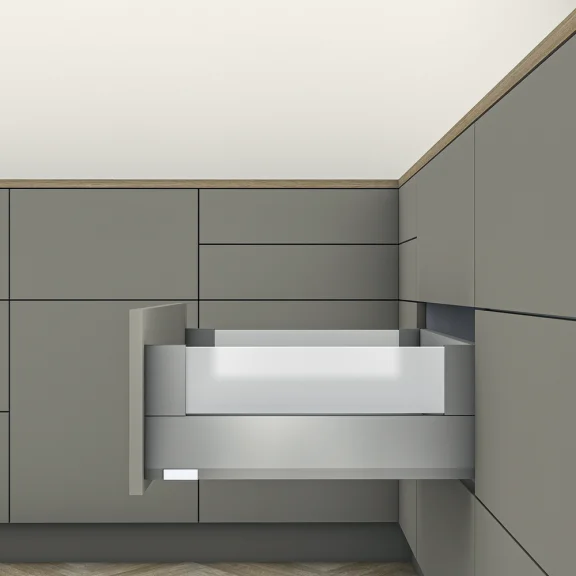 MERIVOBOX tiroir E BOXCOVER gris indium mat