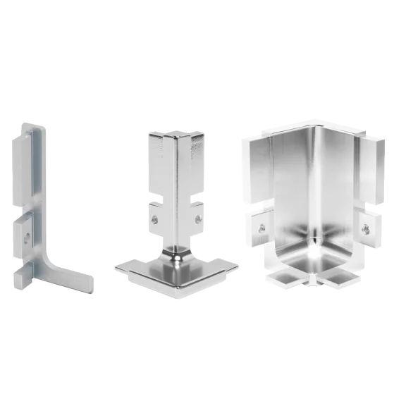 Accessoires voor L greepprofiel