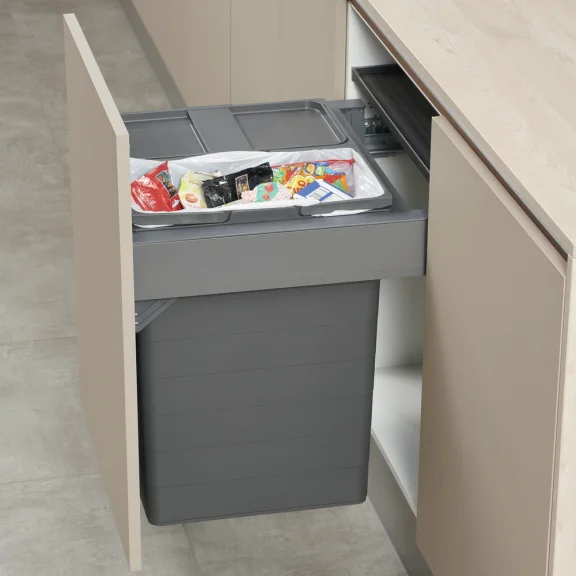 Set poubelles suspendues XL pour tiroir MERIVOBOX