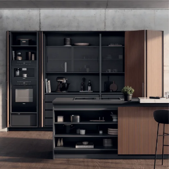 Garnituur voor 1 plooi- en inschuifdeur Concepta Folding III Pull 20 kg