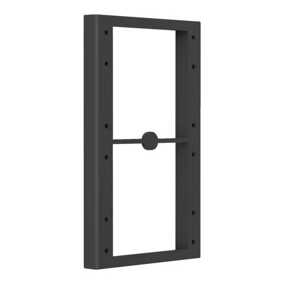 Opvullijst voor dubbele garderobelift