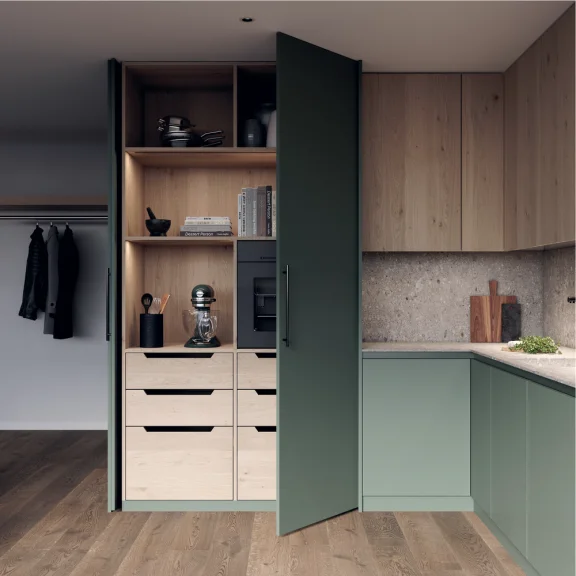 Garniture 1 porte bois Concepta III Pull 25/35 kg