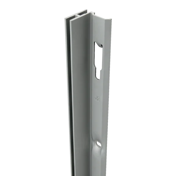 Crémaillère d'extrémité simple perforation  - habillage mural