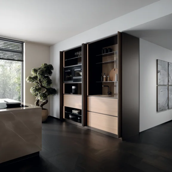 Garnituur 1 houten deur PB15