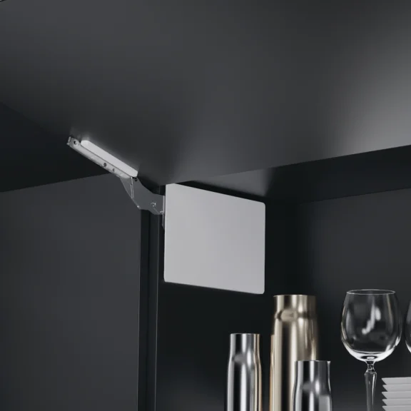 Set ferrure FREEslim flap montage en applique