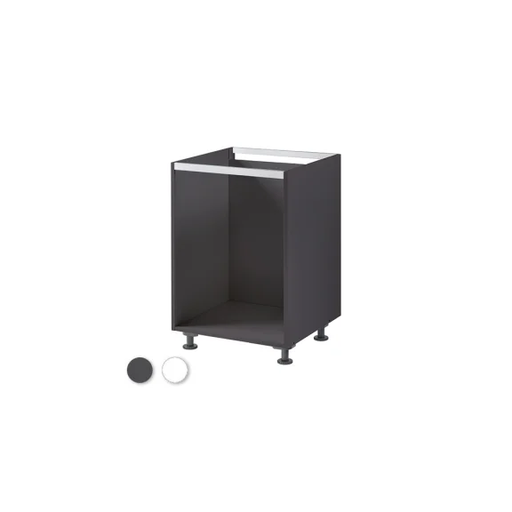 Onderkast onder spoelbak of kookplaat