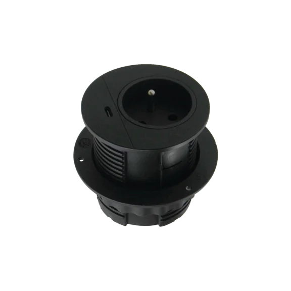 Blok 1 stopcontact, 1 USB C inbouw diameter 60