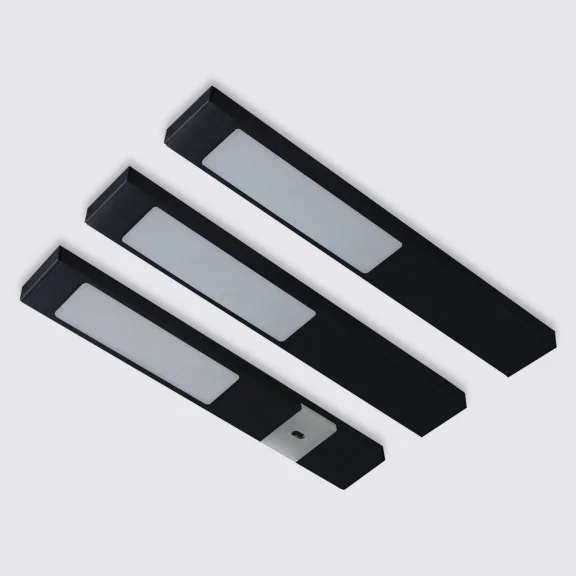 Set 3 LED spots 12 V