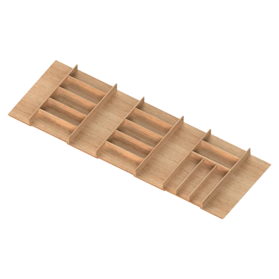 Houten besteklade ORDO FLEX 1100 - 1200 mm