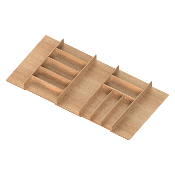 Houten besteklade ORDO FLEX 800 - 1000 mm