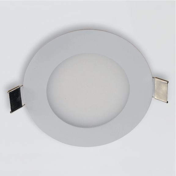 LED-Deckeneinbauleuchte, rund