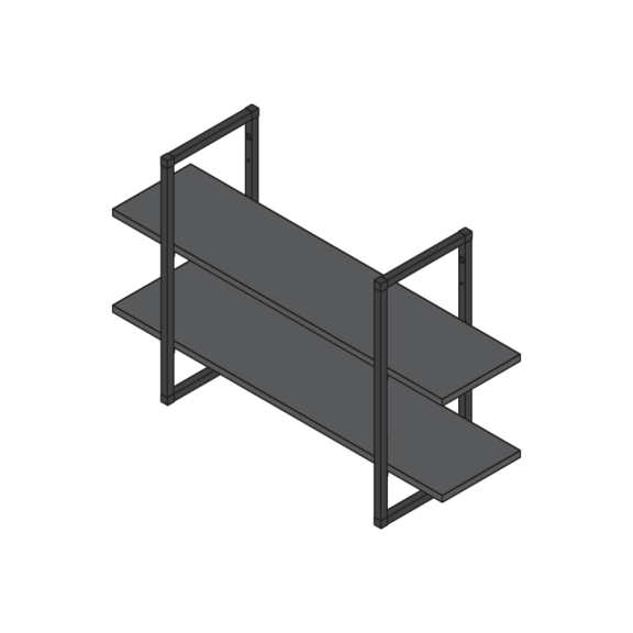 Cadres d'étagère SMART hauteur 580 mm