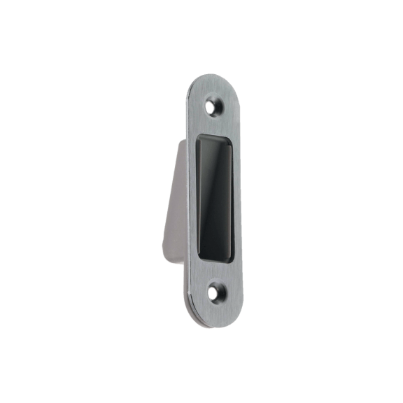 Gâche pour serrure à pêne magnétique invisible