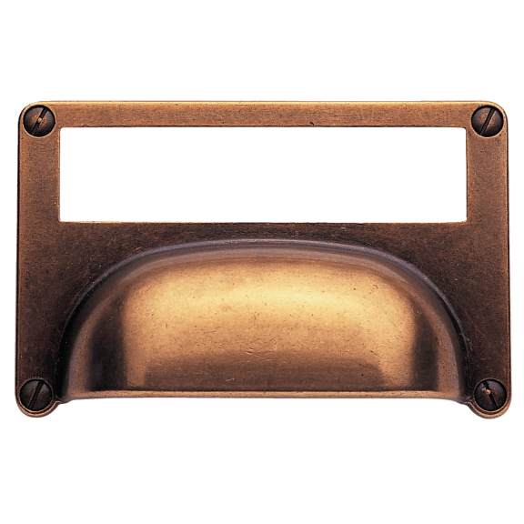Poignée porte-étiquette