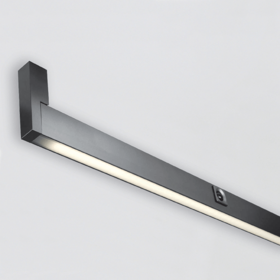 Kledingstang LED 12 V rechthoekig