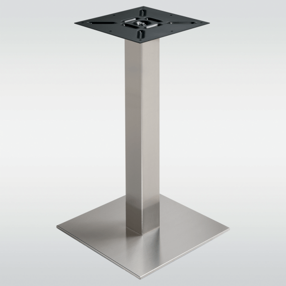 Pied de table carré