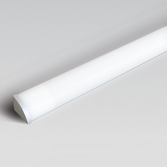 LED hoek opbouwlichtlijst met schakelaar