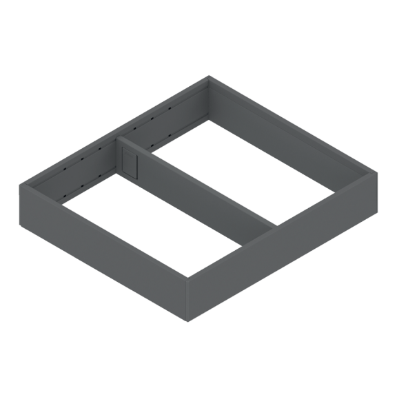 Cadre largeur 242 mm design acier