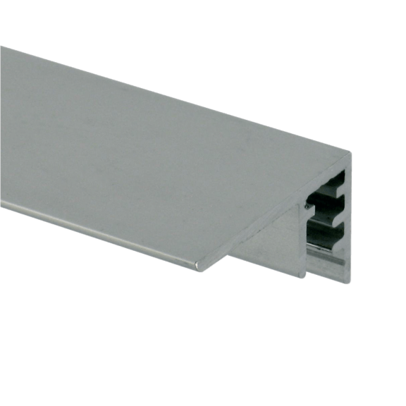 Bovenprofiel voor spatwand