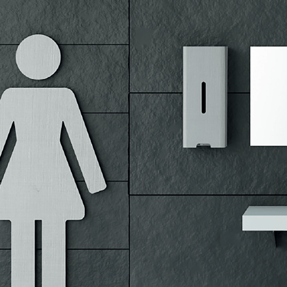 Desinfecterende zeep- of gel/dispenser muurbevestiging