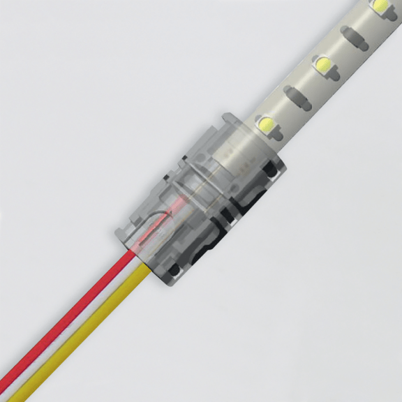 Verbindungsleitung für LED-Band Weiß einstellbar