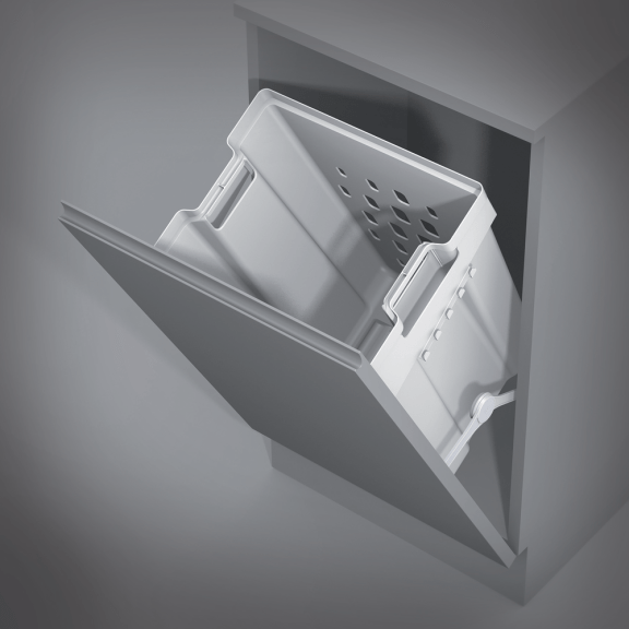 Panier à linge basculant