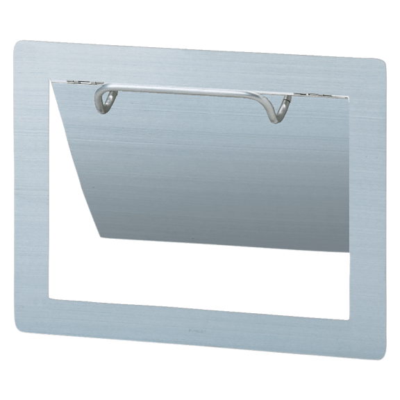 Trappe encastrable pour vide-ordures