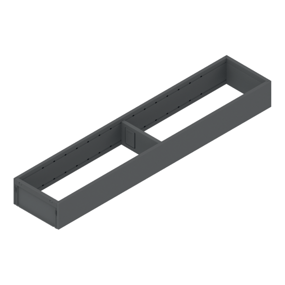 Cadre largeur 100 mm design acier
