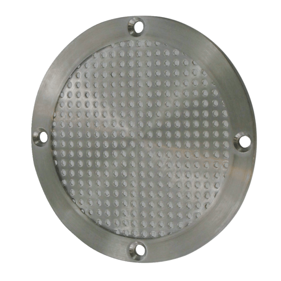 Aérateur rond en applique