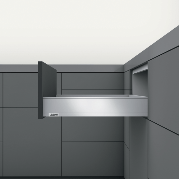 LEGRABOX TIP-ON Edelstahl Höhe M