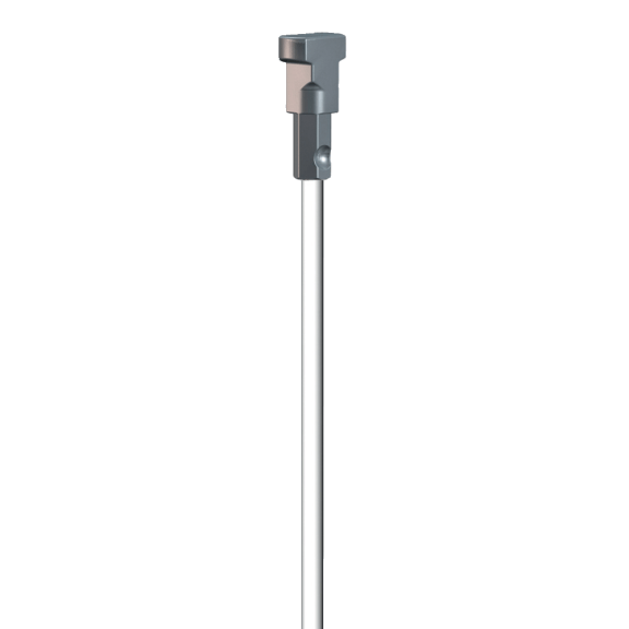 Perlon kabel met kop TWISTER